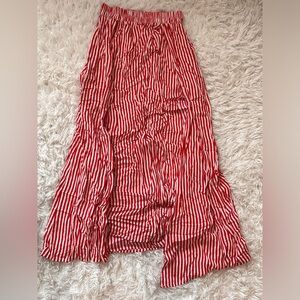 Vacation skirt, double split